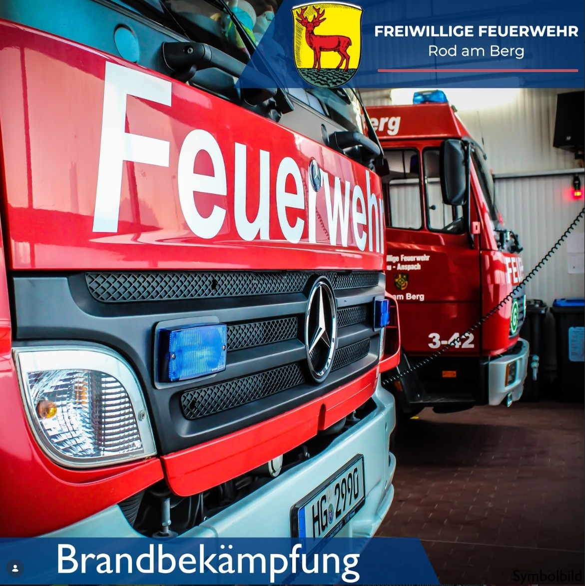 📟 Stichwort: F1 - Kleinbrand innerorts