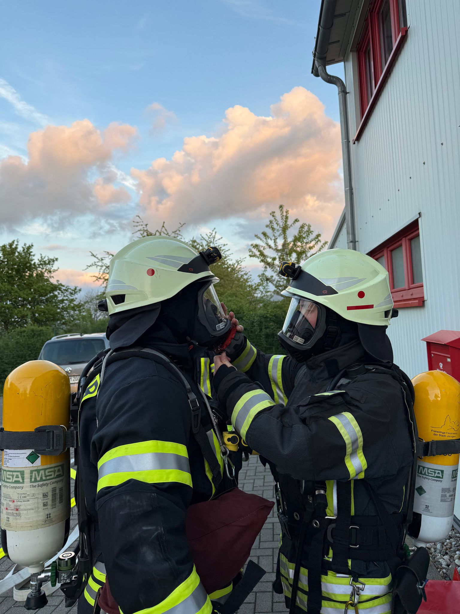 Hintergrund Feuerwehr